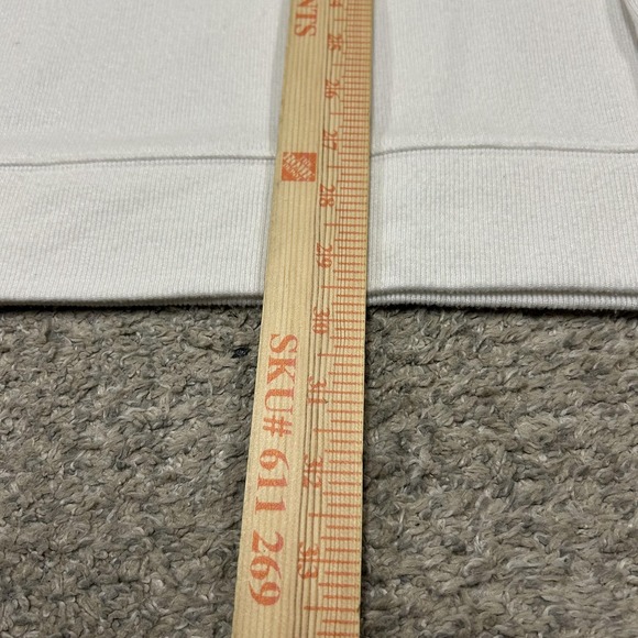 Robert Graham Sweatshirt Mens XL White Thermal Knit Skull Golf Pullover Logo - Picture 5 of 9